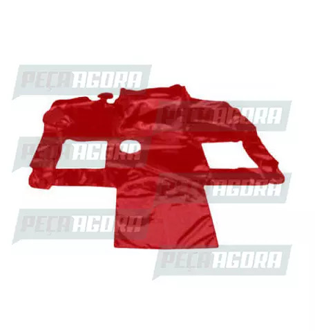 TAPETE VINIL MERCEDES-BENZ 1632/1634/1938 BICUDO ACELERADOR ELETRICO - VERM (419