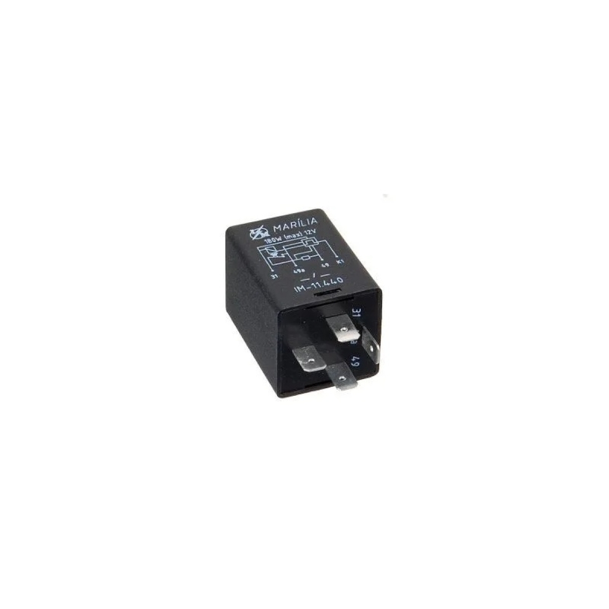 RELE PISCA 12V 21W 4 PINOS MBB/VOLVO/CAM/ONIBUS (354210321-11440)
