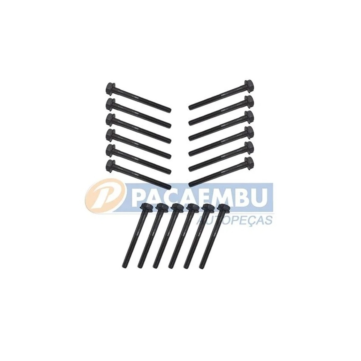 JG PARAFUSO CABECOTE C/18PCS MBB SPRINTER/FORD RANGER/S10 BLAZER...MOTOR MAXION 