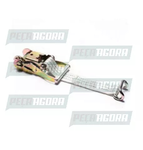 CATRACA MOVEL CARROCERIA 50MM COM RABICHO 1,5 TONELADAS BRANCO''GARRA'' EXTRA (4