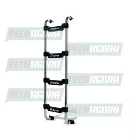 ESCADA TRASEIRA CROMADA PARA SCANIA 111/MERCEDES BENZ 1929/34 BEPO (103003)