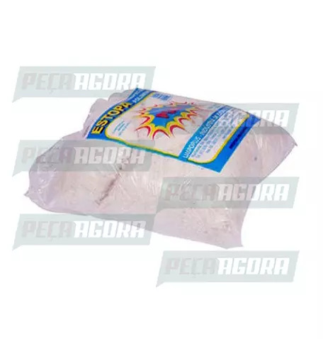 ESTOPA BRANCA ESPECIAL 500 GRAMAS QUIM. (109003)