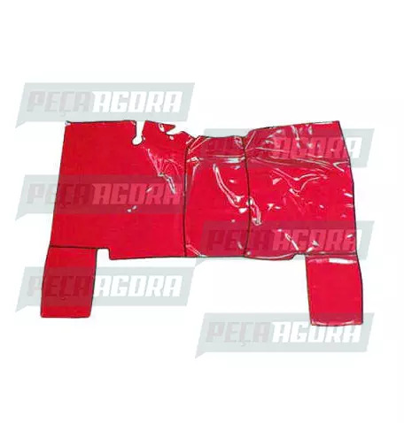 TAPETE VINIL F350/F1000/F4000 99...15 - VERMELHO (419497)