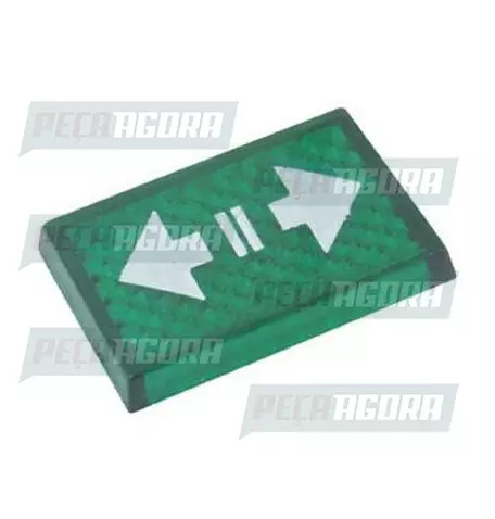 LENTE PAINEL NOVO SETA REBOQUE VERDE (248040)