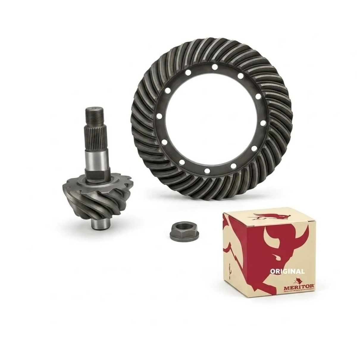 COROA E PINHAO 11X37 C/CAIXA SAT SOLDADA VOLVO B250R/B290R DIFEREN MS17X (216690
