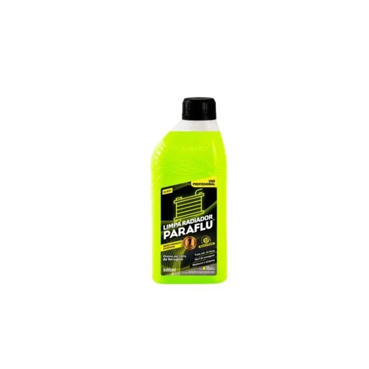 LIMPA RADIADOR PRONTO USO(AMARELO) 500ML LIMPEZA PESADA SIST ARREFEC/ELIMINA TOD