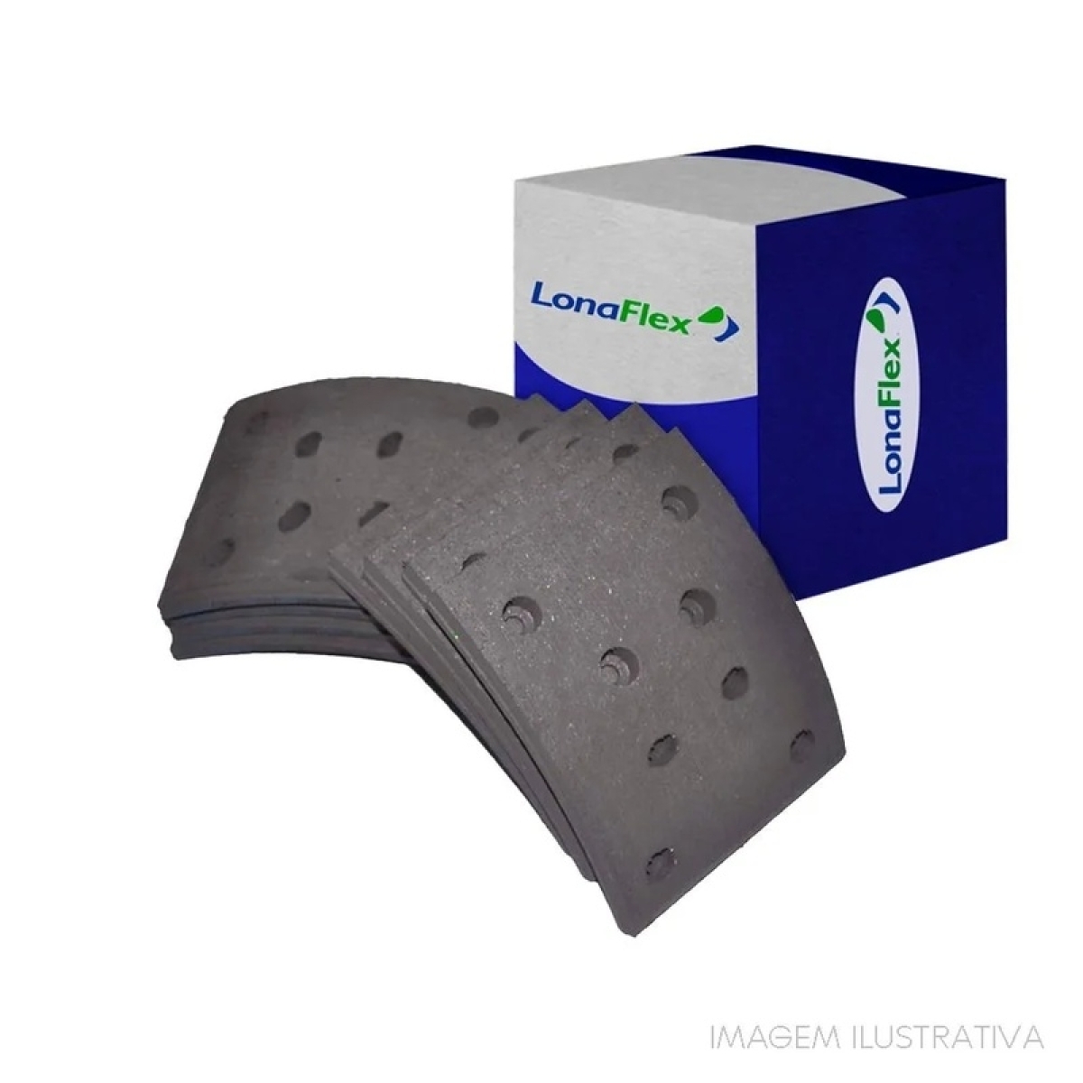 LONA FREIO DIANT/TRAS (FURO DESENC 1X) AGRALE/HYUNDAI/IVECO/FORD/MERCEDES/VOLKS 