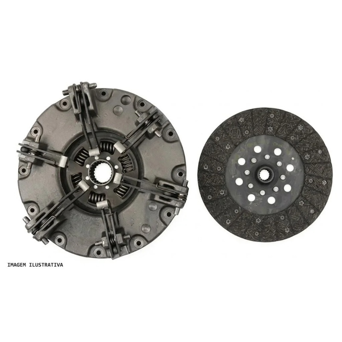PLATO EMBREAGEM 300MM AGCO SERIE MF & SERIE A (87337100-2300036100)