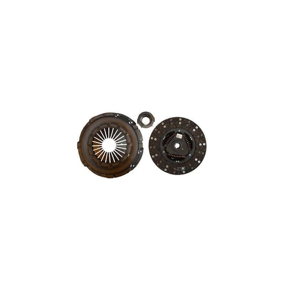 KIT EMBREAGEM 330MM (10 ESTRIAS) VW 8.120 8.150 8.140 8.150E 9.150E PLATO + DISC
