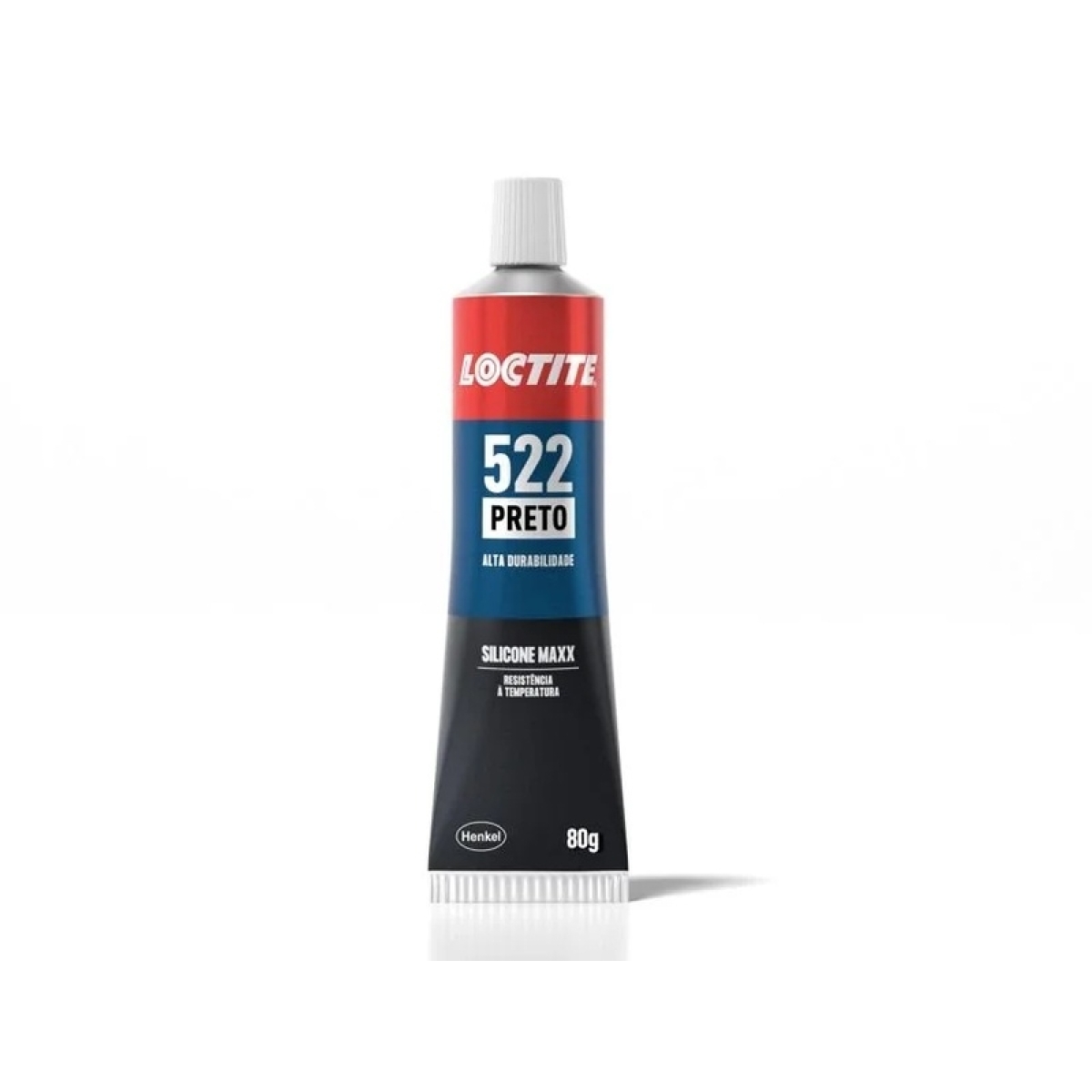 SILICONE PRETO 522 80G VEDACAO TAMPA VALV/CARTER/COLETOR ADM/DIFERENCIAL/CARCACA