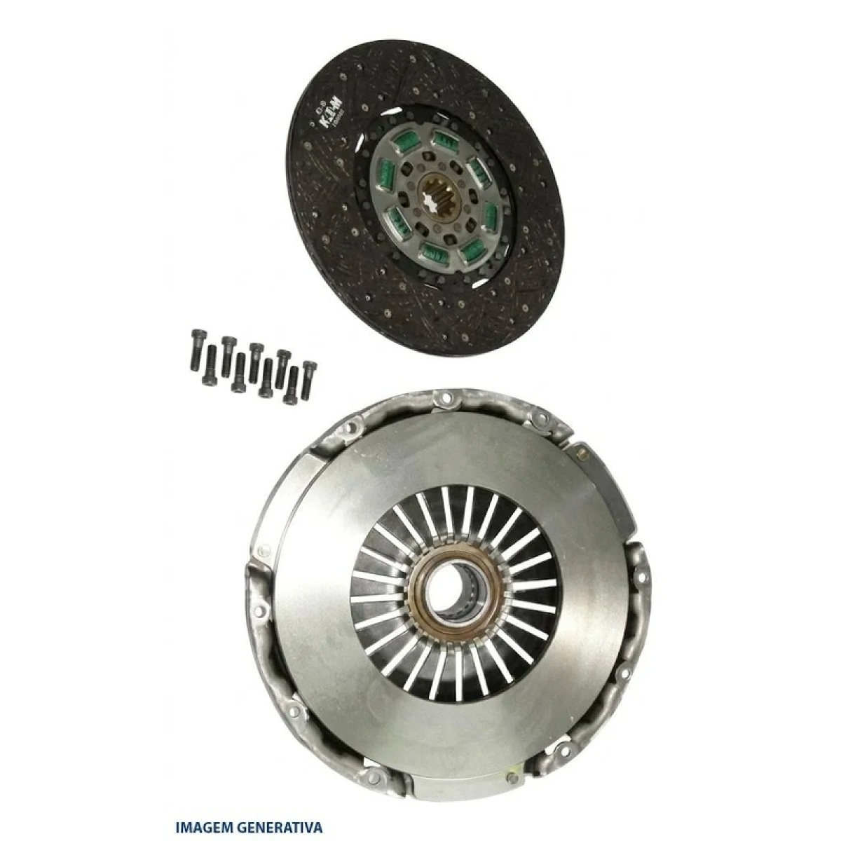KIT EMBREAGEM MERCEDES ACCELO 817 917 1117 1417 LO916 2024 CAIXA CAMBIO MANUAL C