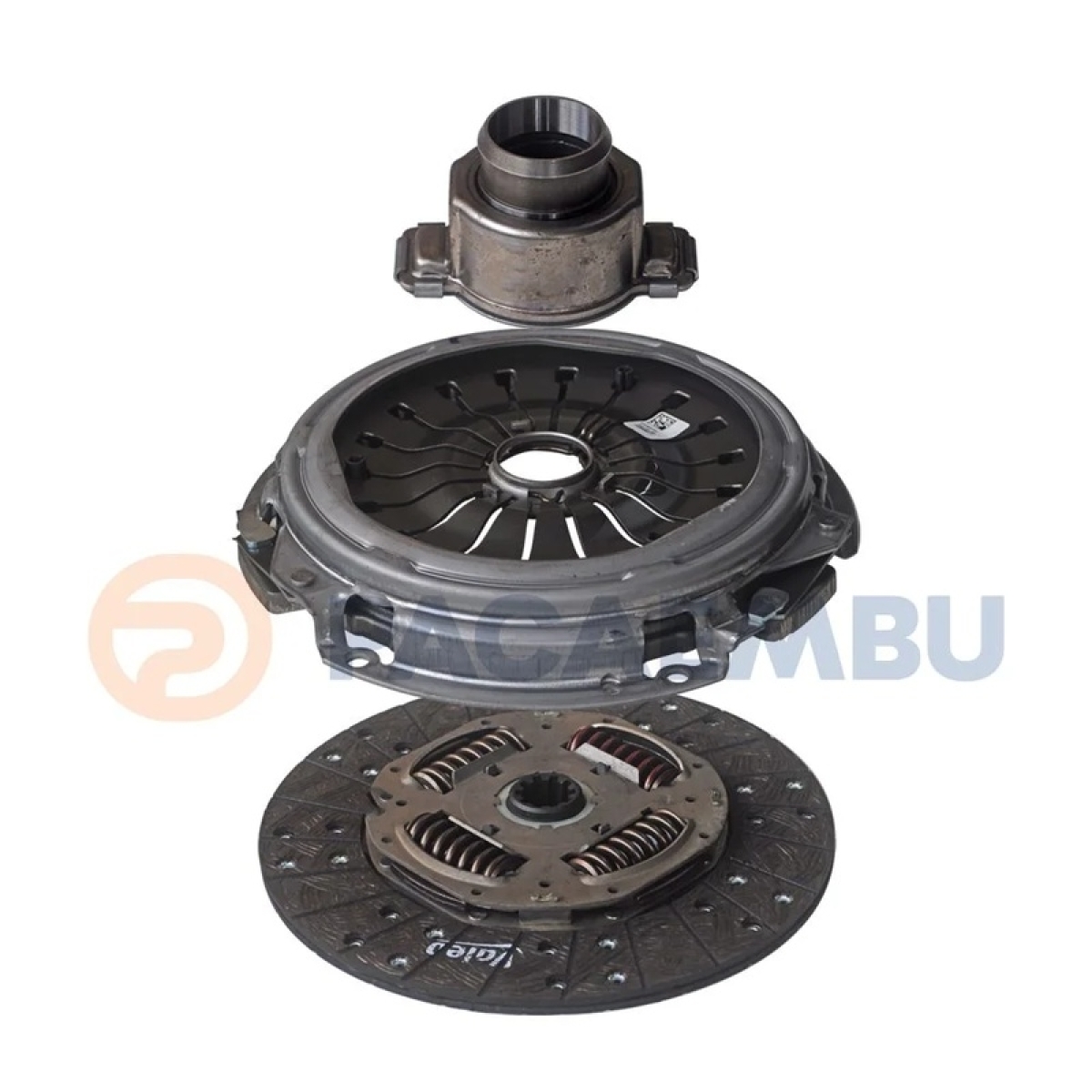 KIT EMBREAGEM 280MM/10E VOLKS DELIVERY 4-150/EXPRESS C/MOTOR ISF2.8 CX EATON ESO