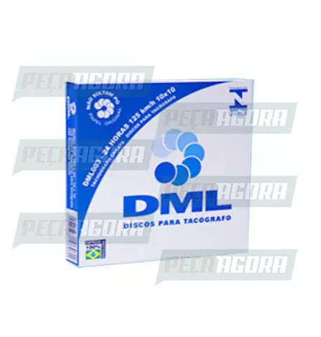 DISCO DIARIO DML 140X24 20X20(CX COM 100 UNS ) TACOGRAFO OBRIGATORIO (417042)