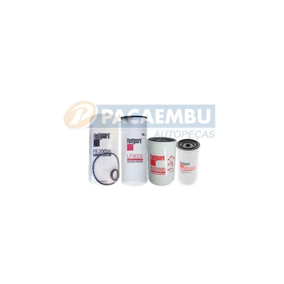 KIT MANUTENCAO FILTROS FORD 1933/3133/CUMMINS ISL8.9 (MK13988)