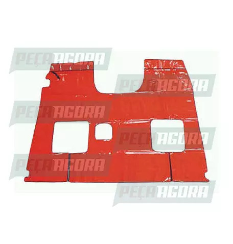 TAPETE VINIL PARA SCANIA T-112 COM B/C - VERMELHO (419737)