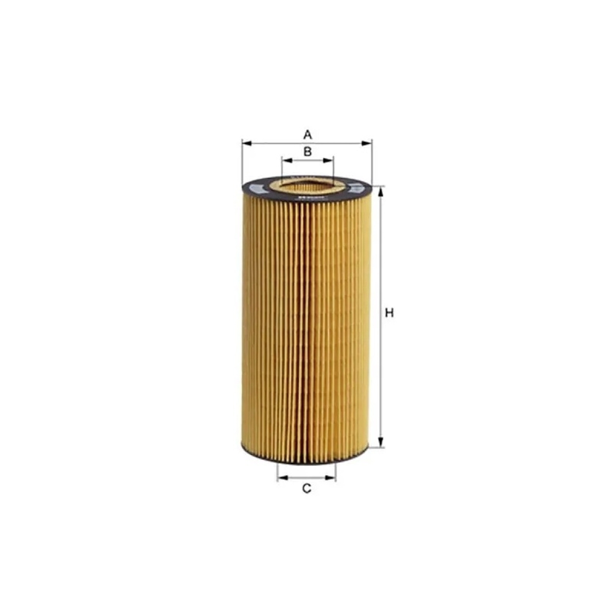 ELEMENTO FILTRO OLEO LUBRIF MBB CAMINHOES AXOR II2005/... (4571840125-E175HD129)