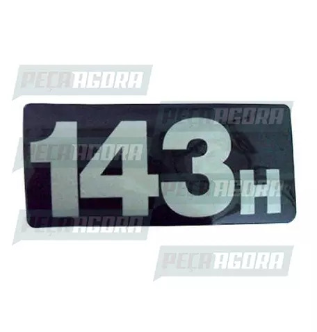 EMBLEMA RESINADO ESPECIAL PARA SCANIA ''143H'' (101212)