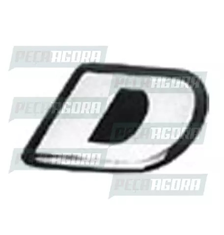 EMBLEMA RESINADO ESPECIAL MERCEDES BENZ ''D'' (101046)