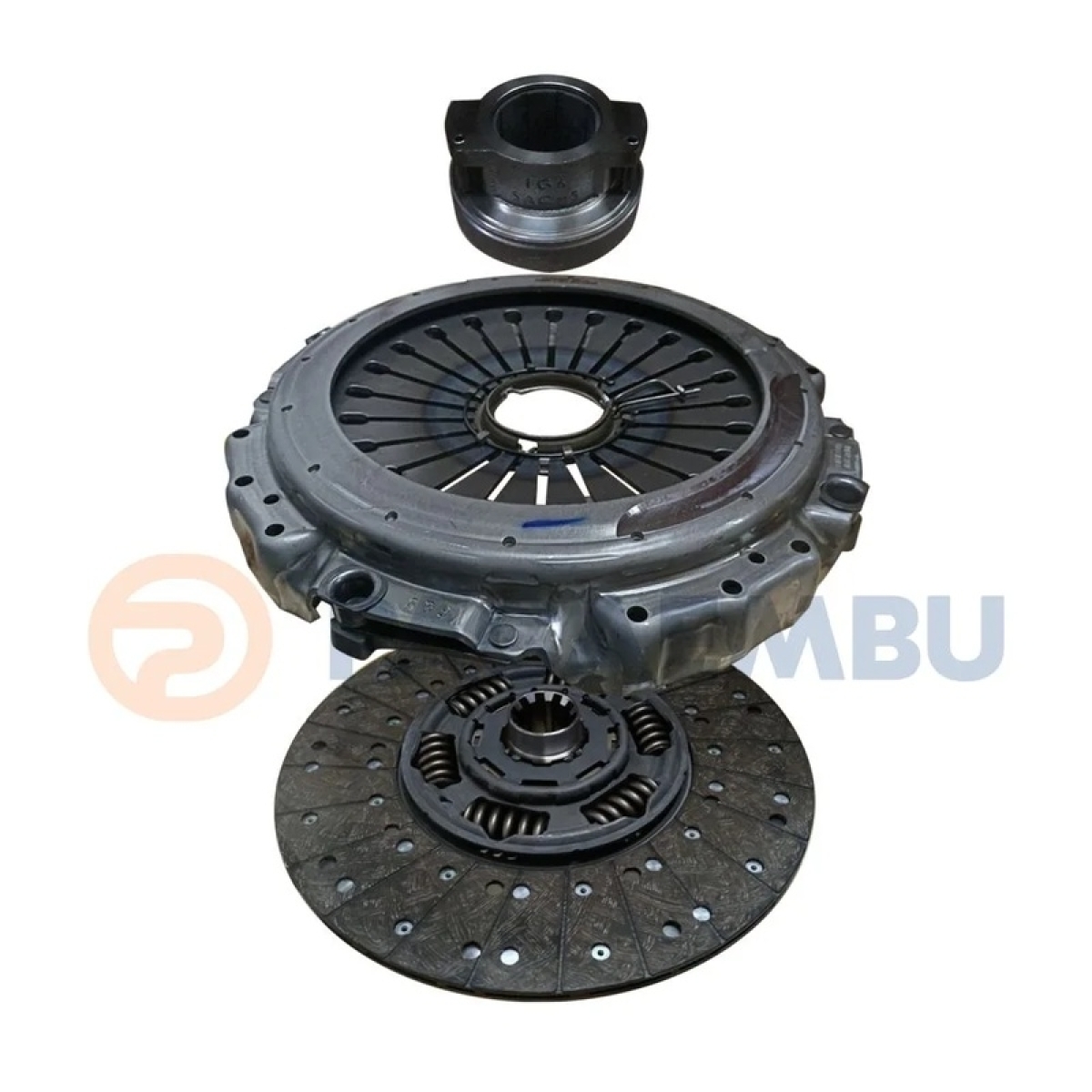 KIT EMBREAGEM 430MM/10E MFZ WGTZ MB O500 C/MOTOR OM457LA CX G240-8 (0082509904-3
