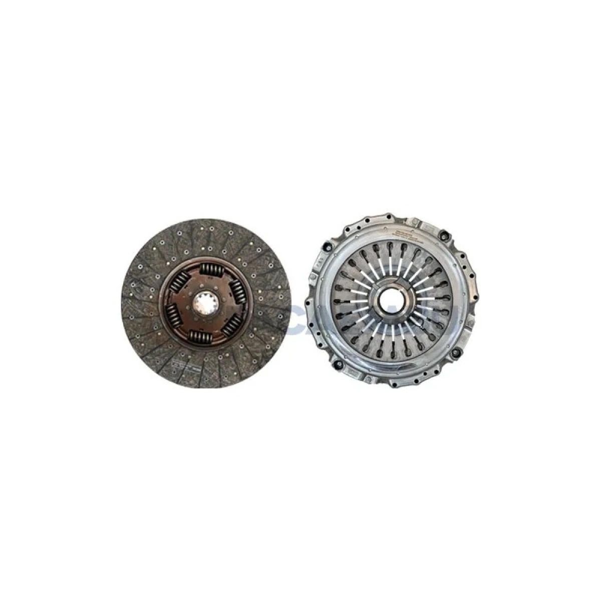 KIT EMBREAGEM 430MM - 10 ESTRIAS / 6 MOLAS / DISCO SINTETIZADO    ****** VERIFIC