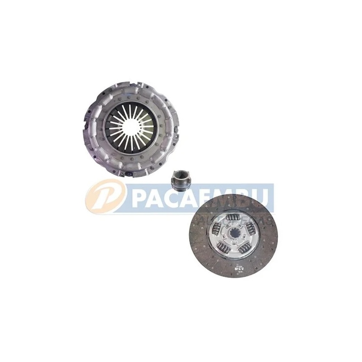 KIT EMBREAGEM 395MM/10E VW 17250E/24250E CONSTELL CUMMINS ISC INTERACT6/17250E T