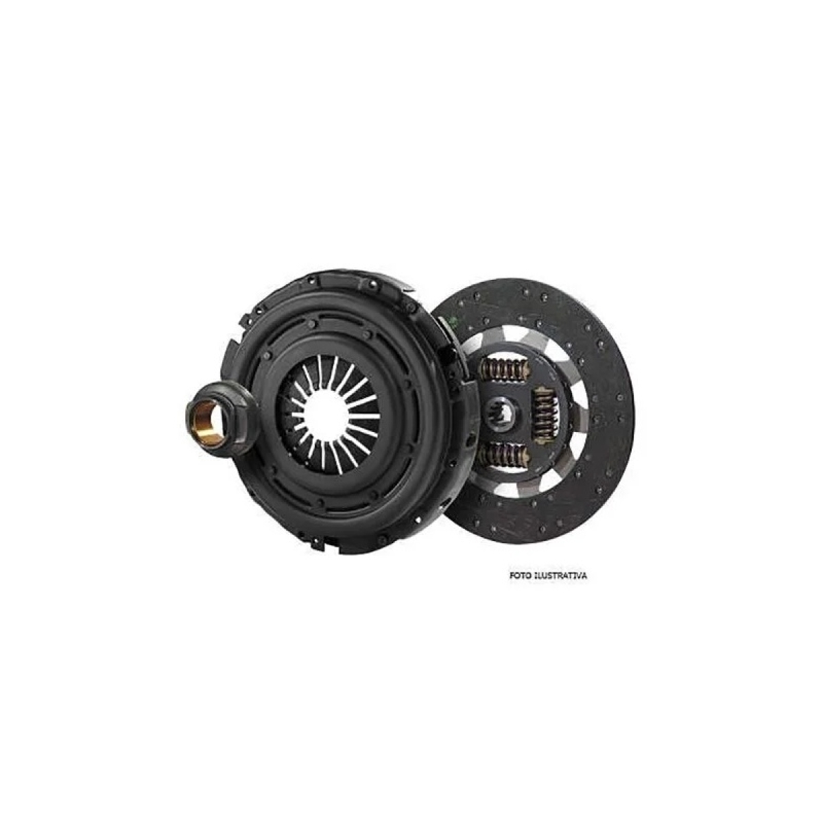 KIT EMBREAGEM EATON MERCEDES ACCELO 815 1016 ATEGO 1419 1719 (104650BR-2)