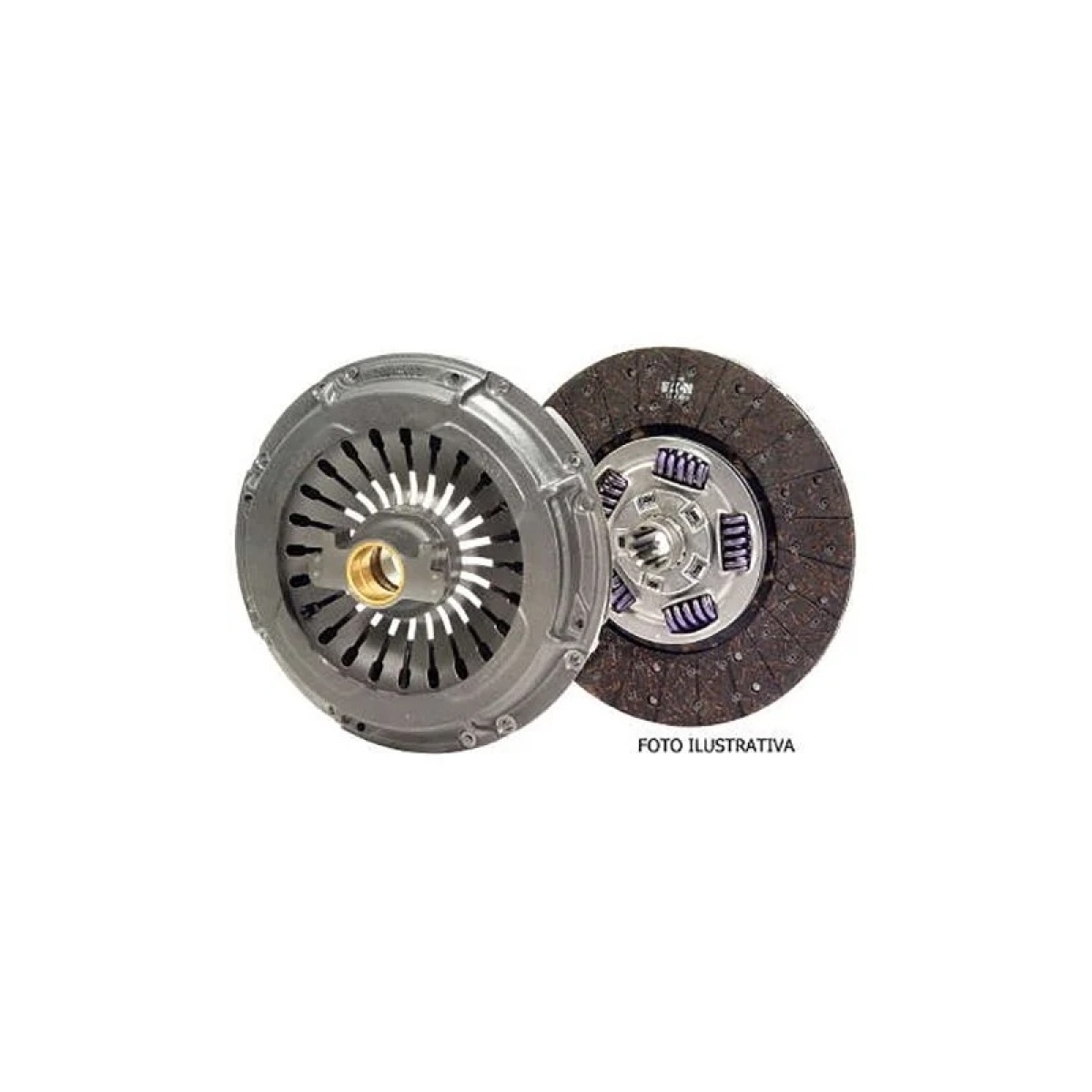 KIT EMBREAGEM 395MM/24E (SOBRETUBO GUIA) VOLVO VM310/330 4X2/6X4 CX VT2214B (395