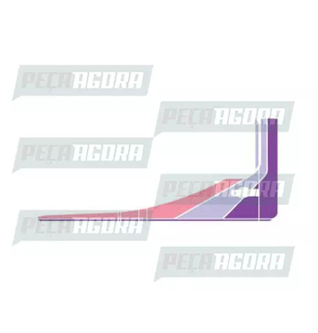 FAIXA LATERAL 3 ANOS PADRAO 87 NOVO LILAS (418885)