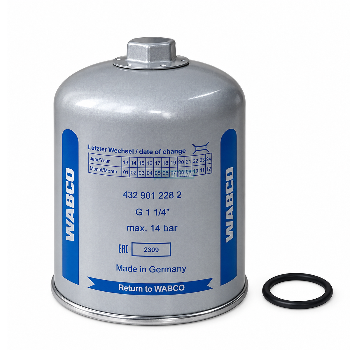 FILTRO SECADOR DE AR APU SCANIA EURO 5 ARLA 32 G1 1/4 PRATA (1774598;)