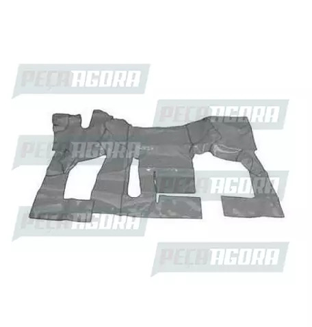 TAPETE VINIL VOLVO VM-23/310 2006 CABINE DUPLA - CINZA (419618)