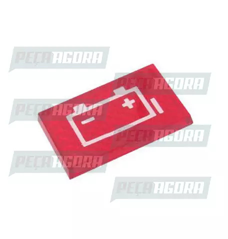 LENTE PAINEL ANTIGO INDICADOR CARGA VERMELHA (248014)