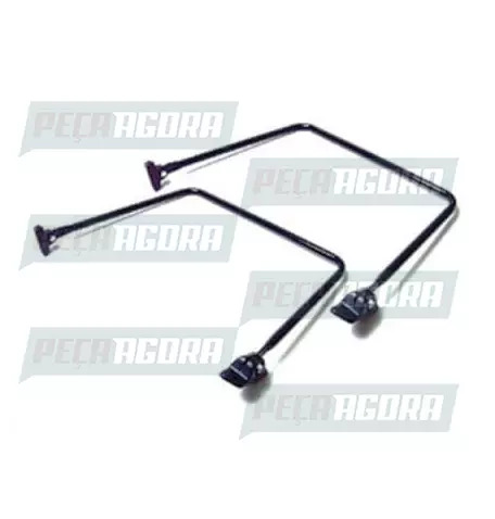 PAR BRACO DO ESPELHO MERCEDES BENZ 18MM 1114 CARA PRETA BEPO M-044F (3318100014E