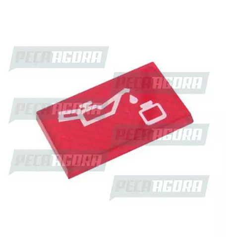 LENTE PAINEL ANTIGO NIVEL DO OLEO VERMELHA (248005)