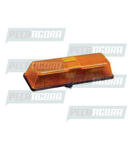 LANTERNA LATERAL PARALAMA FORD CARGO/MERCEDES BENZ 1618 BICUDO SEM SOQUETE AM AF