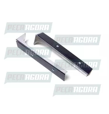 PAR SUPORTE PARABARRO PARA SCANIA 111 CROMADO DIANTEIRO (211111)