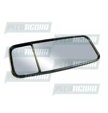 ESPELHO PADRAO PARA SCANIA 112/113 BIPARTIDO DIREITO  (104087)