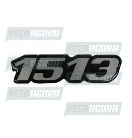 EMBLEMA PLASTICO PRETO MERCEDES BENZ''1513'' (101156)