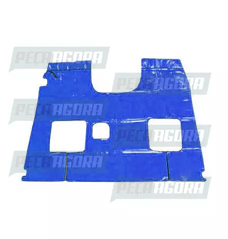 TAPETE VINIL VOLVO ATE 89 XH(N10 / N12) COM B/C - AZUL (419695)