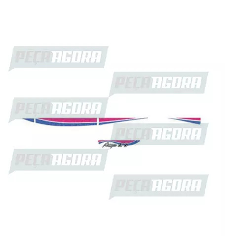 FAIXA LATERAL 3 ANOS PAMPA 95 SEM M AZUL (418474)