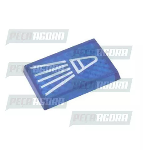 LENTE PAINEL NOVO FAROL ALTO AZUL (248043)