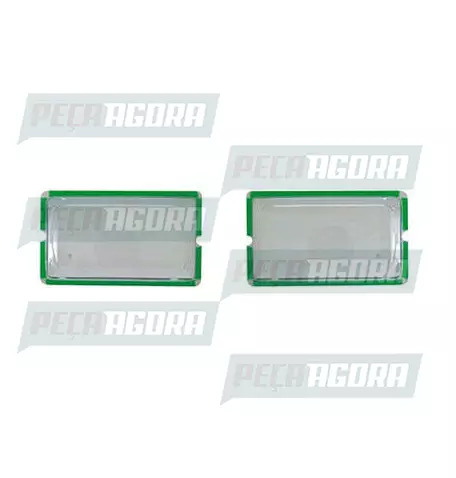 PAR PROTETOR ACRILICO MILHA VOLVO FH12 ATE 2003 (303005)