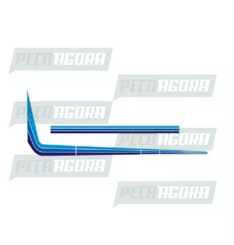 FAIXA LATERAL 1 LINHA PARA SCANIA 113 / 94 - AZUL (418386)