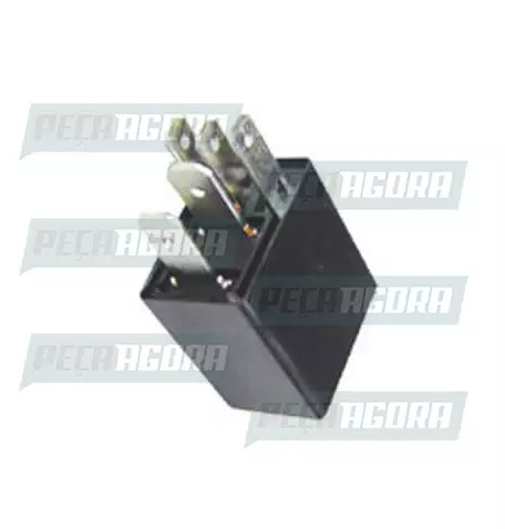 RELE MINI AUXILIAR/DIVERSOS 05 TERMINAIS COM SUPORTE 24V 5/10A DNI 0226 (196026)