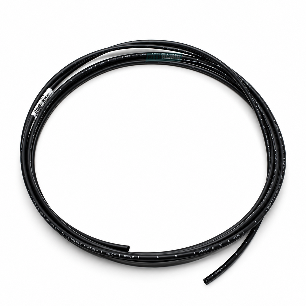 10 METROS TUBO TECALON 6MM 6X4 PRETO (07200604-PP6127PT)
