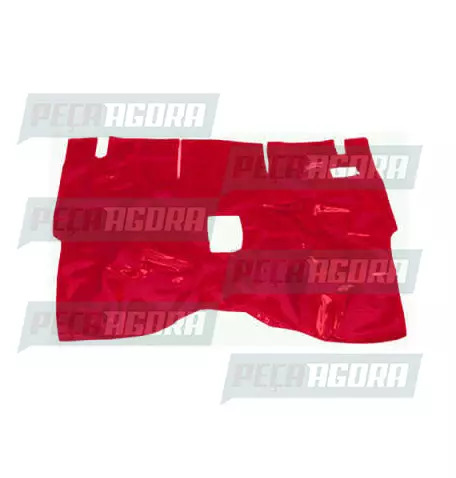 TAPETE VINIL S10 CHEVROLET CABINE SIMPLES - VERMELHO (419783)