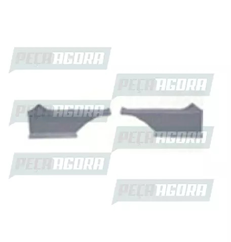 PAR TAPA ESTRIBO PEGA CHINELO PARA SCANIA 112/113 CARA CHATA FIBRA (279310)