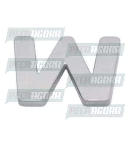 EMBLEMA PLASTICO LETRA ORIGINAL PARA SCANIA 112 ''W'' MENOR (528803)