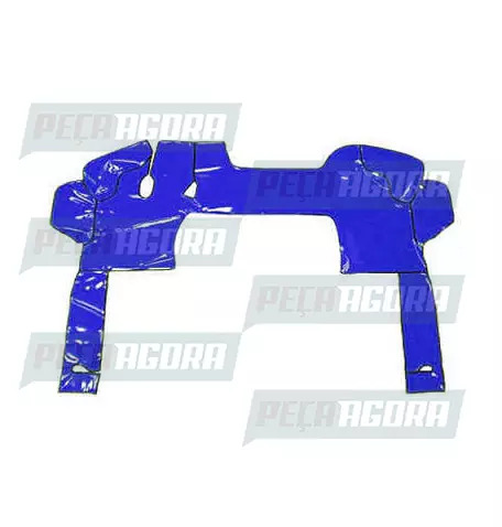 TAPETE VINIL VOLKSWAGEN CAMINHAO 2004 ACEL.ELETR. SEM CAPO - AZUL (419609)