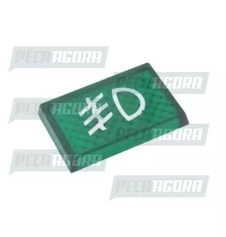 LENTE PAINEL NOVO FAROL NEBLINA VERDE (248045)