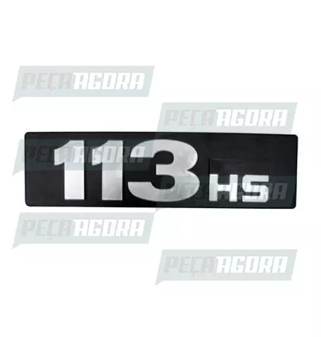 EMBLEMA PLASTICO CAPO ORIGINAL PARA SCANIA 113 ''113HS'' (101187)